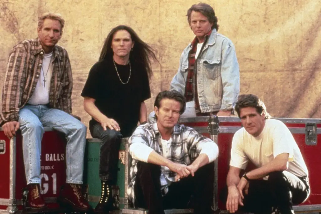 The Eagles, the 'Hell Freezes Over', tour, from left: Joe Walsh Timothy B. Schmitt, Don Henley, Don Felder, Glenn Frey, 1994.