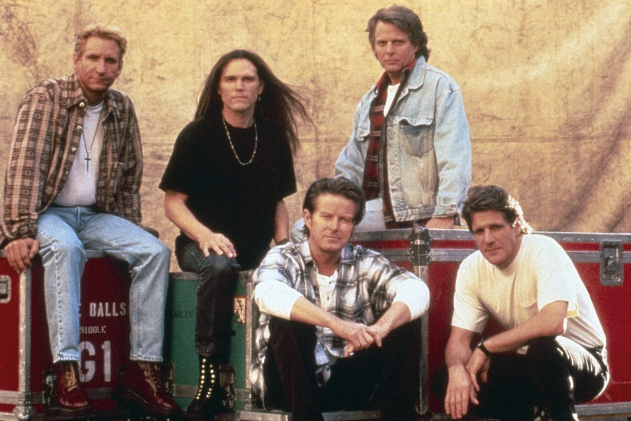 The Eagles, the 'Hell Freezes Over', tour, from left: Joe Walsh Timothy B. Schmitt, Don Henley, Don Felder, Glenn Frey, 1994.